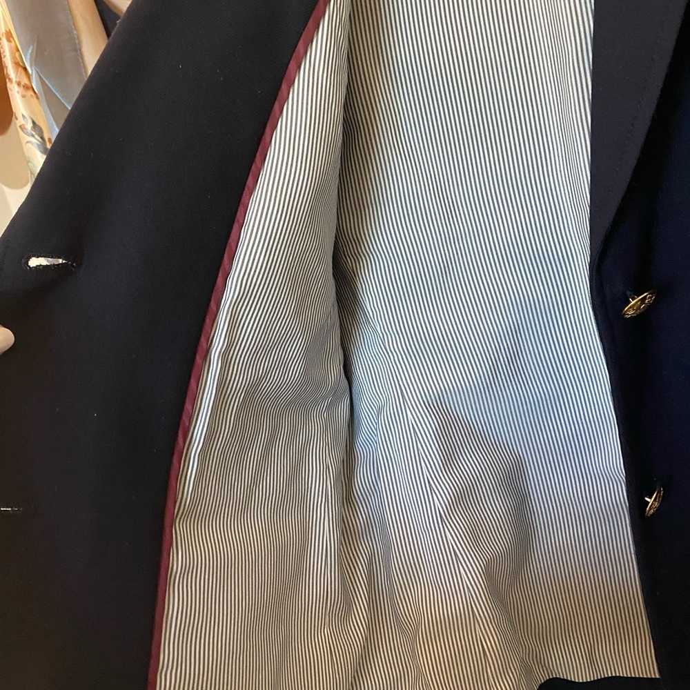 Blue Jcrew Schoolboy Jacket. Lined. - image 4